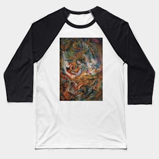 Iranian Miniature Art Baseball T-Shirt